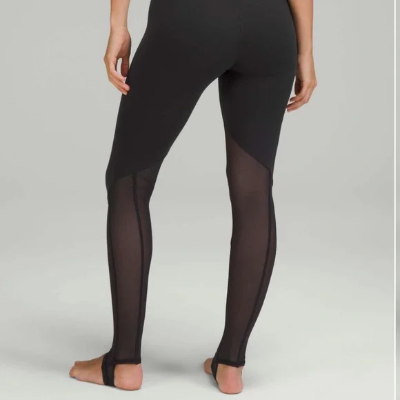 Lululemon Nulu and Crisscross Mesh Stirrup Tight - Picture 2 of 8